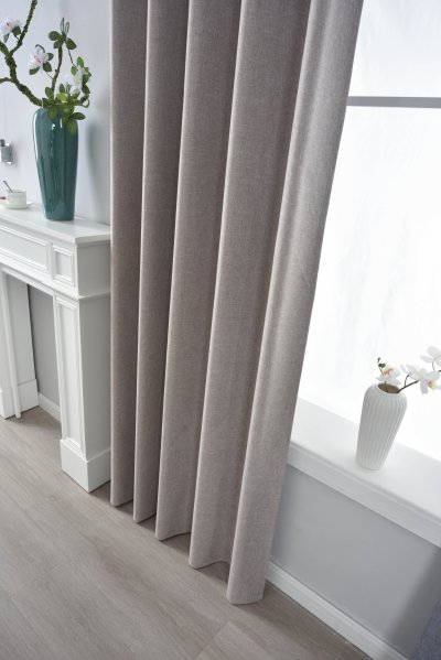 -2023600- Taupe HxB 175x140 cm Verdunkelungsvorhang 100% Verdunkelung »BOSTON Dark« Multibandaufhängung