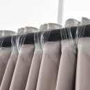 -2023600- Taupe HxB 175x140 cm Verdunkelungsvorhang 100% Verdunkelung »BOSTON Dark« Multibandaufhängung