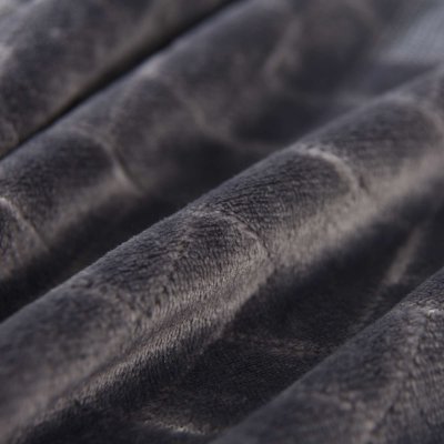 -2023800- Grau LxB 200x150 cm Wolldecke Plüschdecke »Toronto« 230gr./m² Polyester Superweich Kuschelig