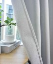 -202410- Stein HxB 225x145 cm Verdunkelungsvorhang 100% Black Out »München Dark« Ösen Raffhalter