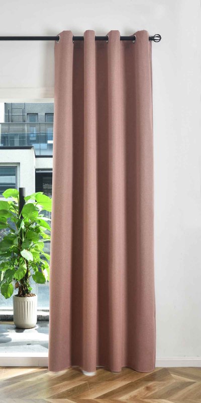 -202410- Altrosa HxB 225x145 cm Verdunkelungsvorhang 100%...