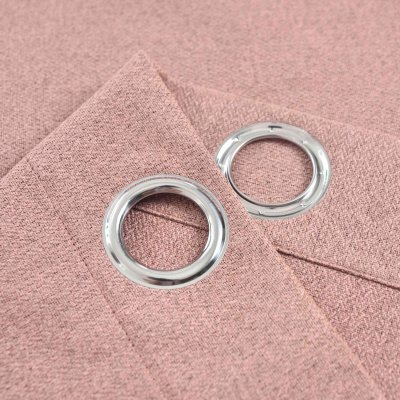 -202410- Altrosa HxB 225x145 cm Verdunkelungsvorhang 100% Black Out »München Dark« Ösen Raffhalter