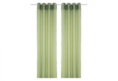 Gardine 1 Stück (HxB) 245x140cm LIMETTE Ösen...