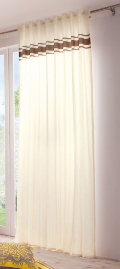 Dekoschal, Esprit Home, mit Kräuselband, Farbe...