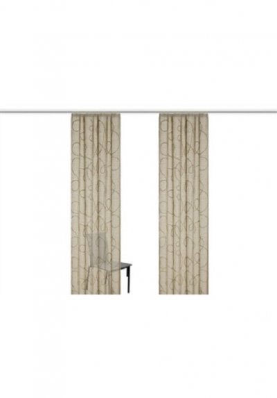 Gardine SAND Gardinenband halbtransparenter Stoff...