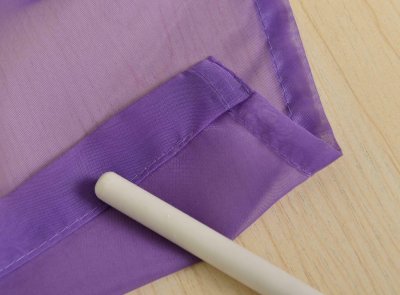 -855892- 2er-Pack Schiebepanel, Schiebegardine, Flächenvorhang Uni mit Klettband incl. Paneelwagen HxB 245x60 cm verschiedene Farben