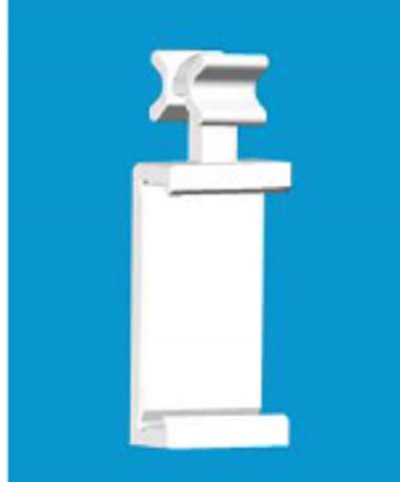 -855892- 2er-Pack Schiebepanel, Schiebegardine, Flächenvorhang Uni mit Klettband incl. Paneelwagen HxB 245x60 cm verschiedene Farben