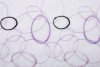 -112230-AURA Stickerei Gardinen Set 4 Tlg. Tunneldurchzug Gardinenband -112230-