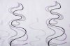 -112231-WELLE Stickerei Gardinen Set 4 Tlg. Tunneldurchzug Gardinenband -112231-
